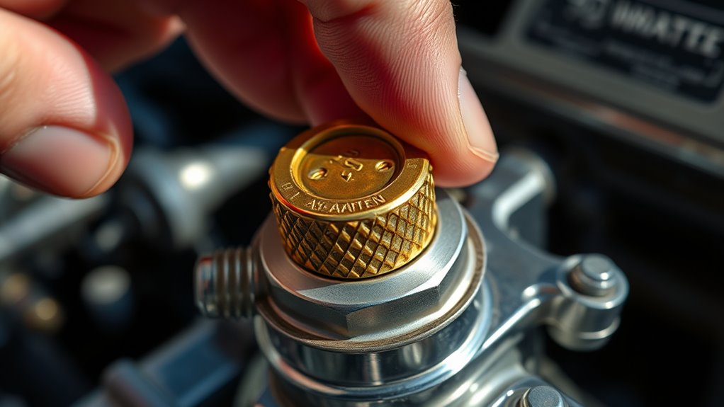 adjusting carburetor air fuel