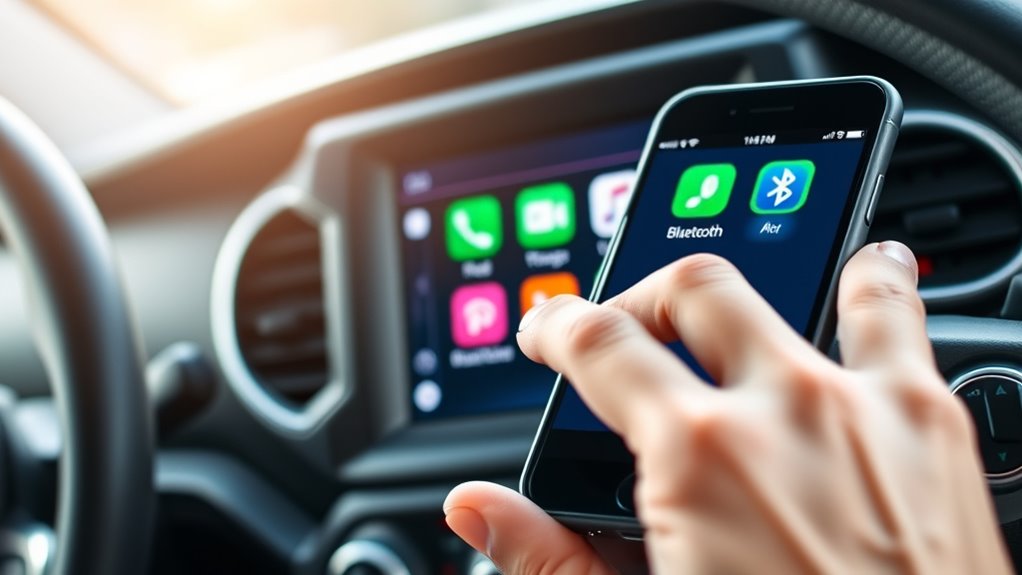 connect phone to jeep