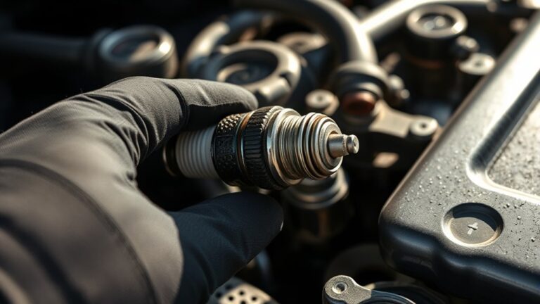 fixing oil in spark plugs