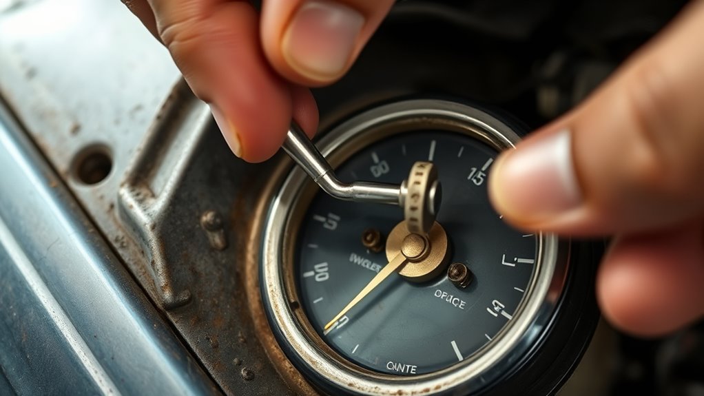 fuel gauge testing steps