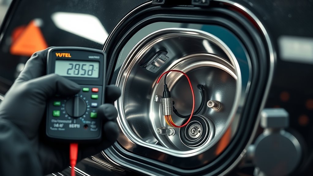 fuel level measurement process