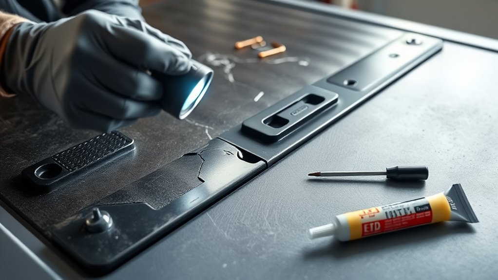 inspect and clean regularly