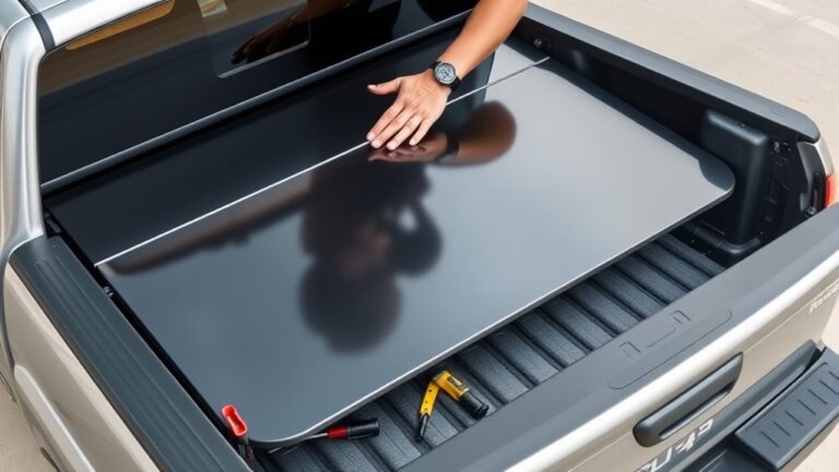 installing fiberglass tonneau cover