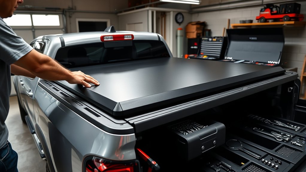 installing toolbox tonneau cover