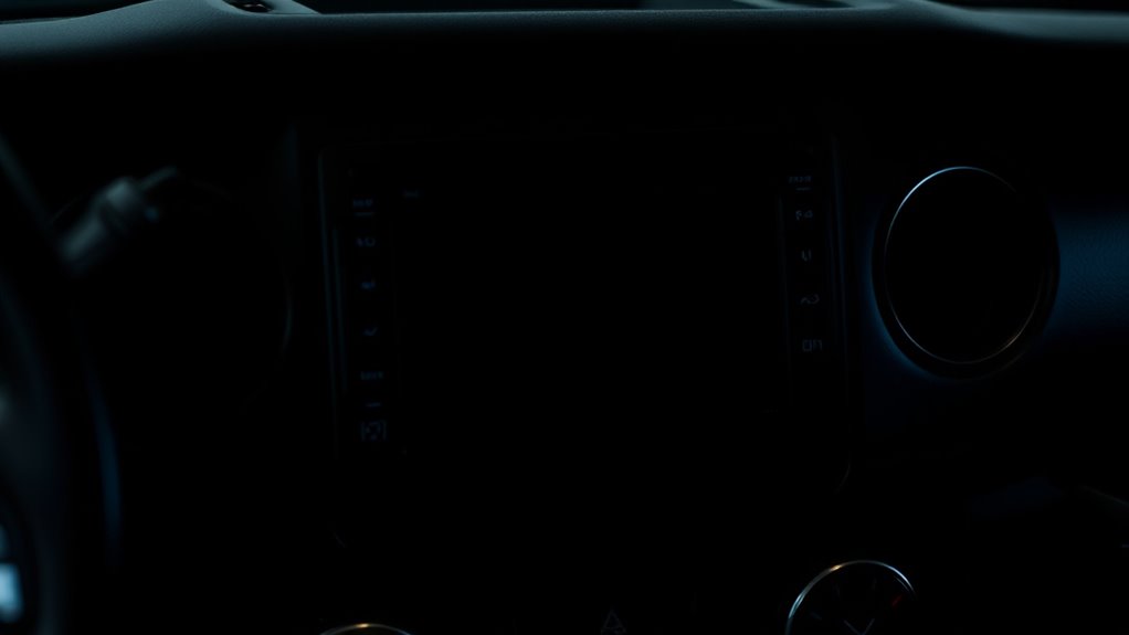 jeep screen blackout causes