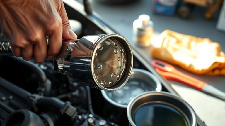 oil filter cleaning process
