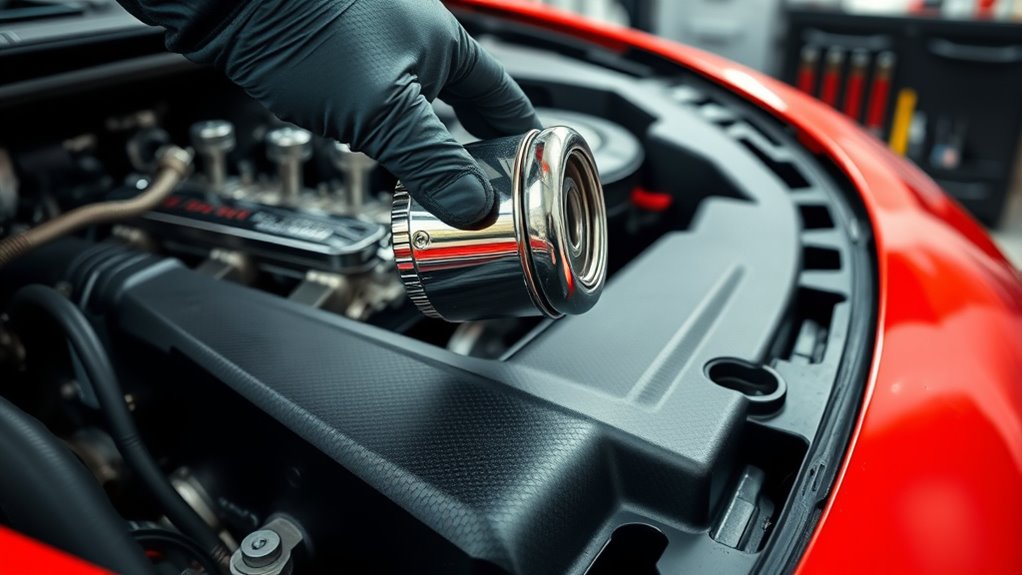 oil filter usually replaced