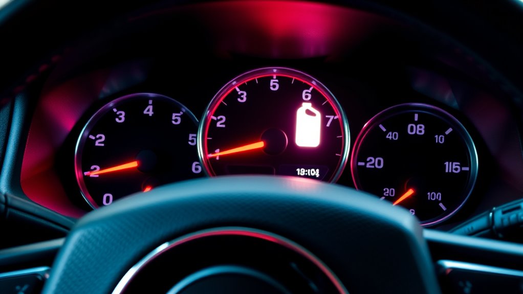 oil sensor detects oil condition