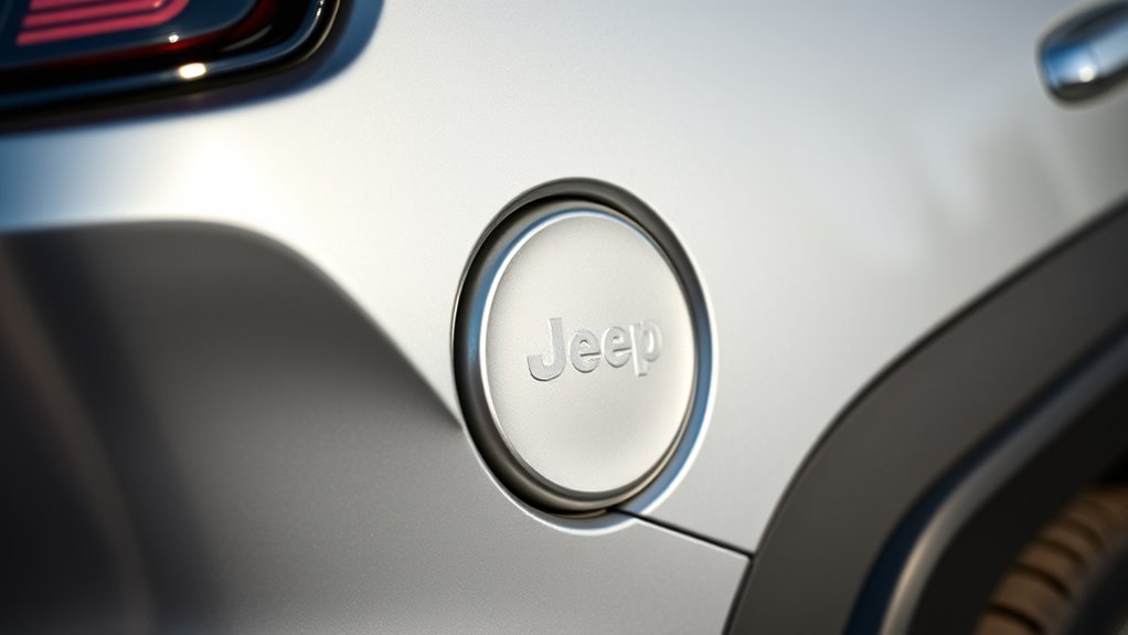 opening jeep gas cap