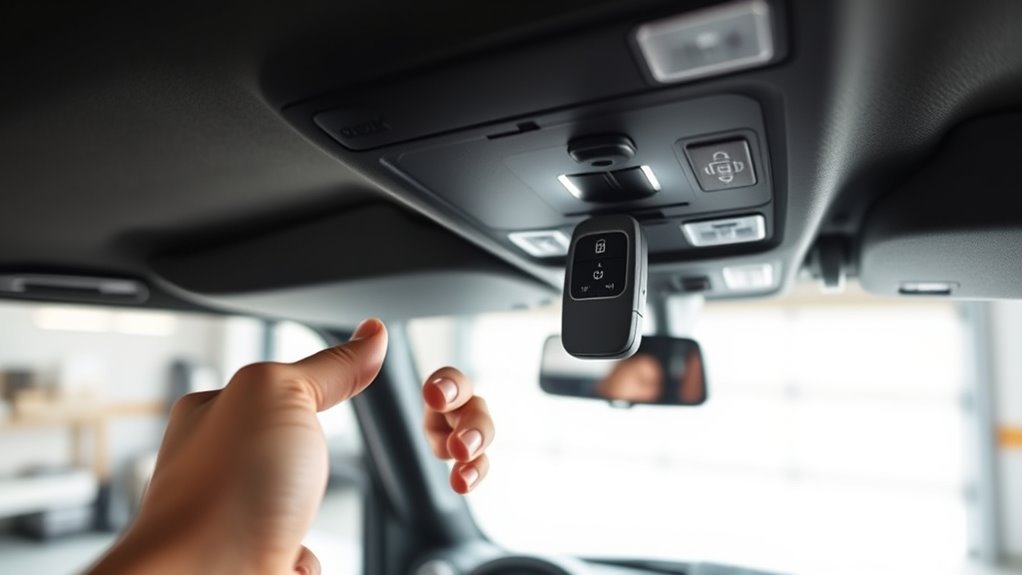 programming jeep garage door