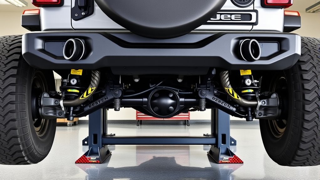 proper jacking point identification