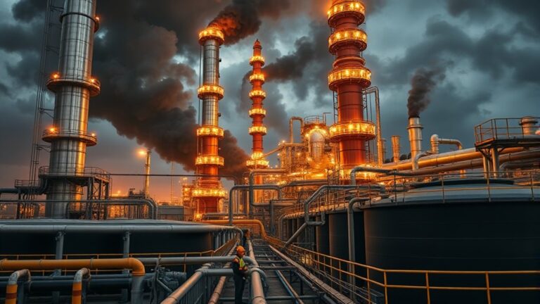 refining crude into diesel