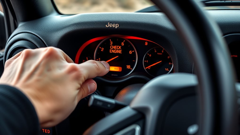 reset jeep check engine