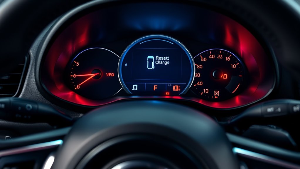 reset oil change indicator