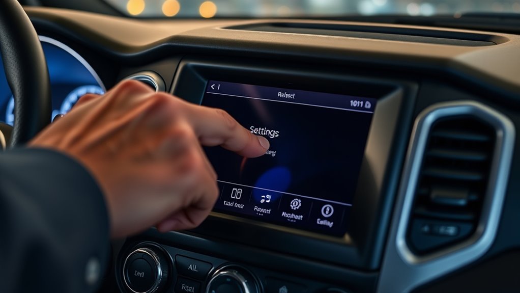 reset uconnect system