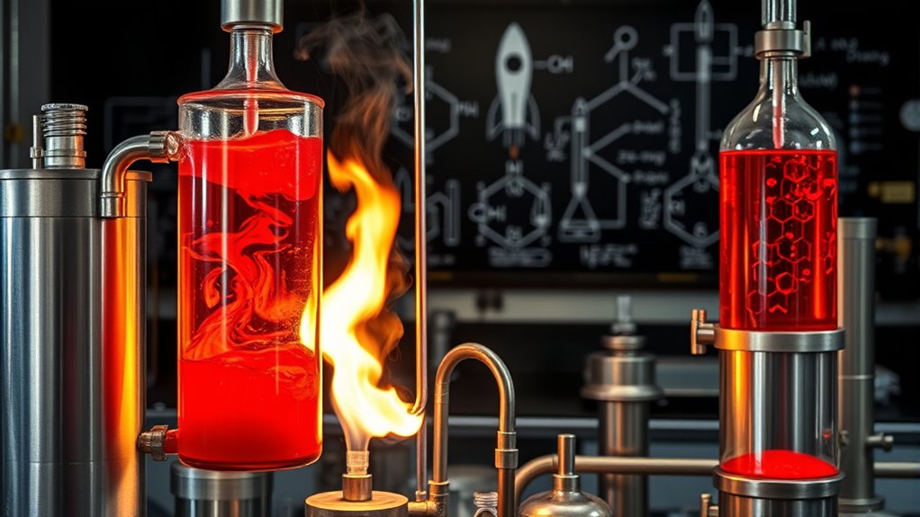 rocket fuel powers space travel