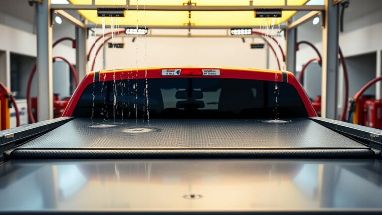 roll cover carefully during car wash