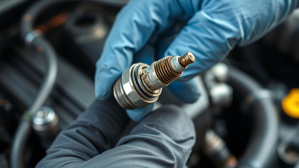 signs of spark plug failure