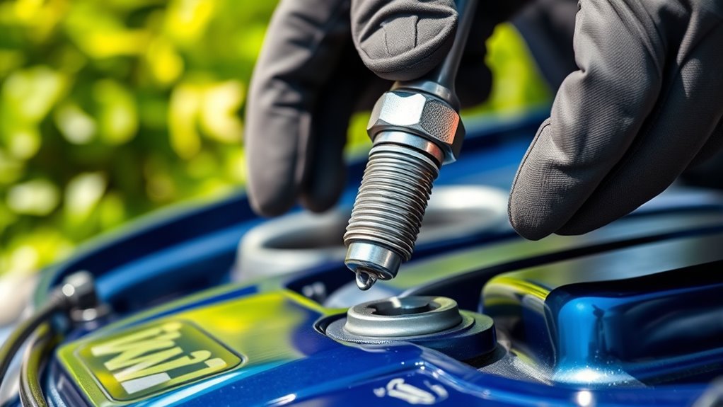 spark plug change time