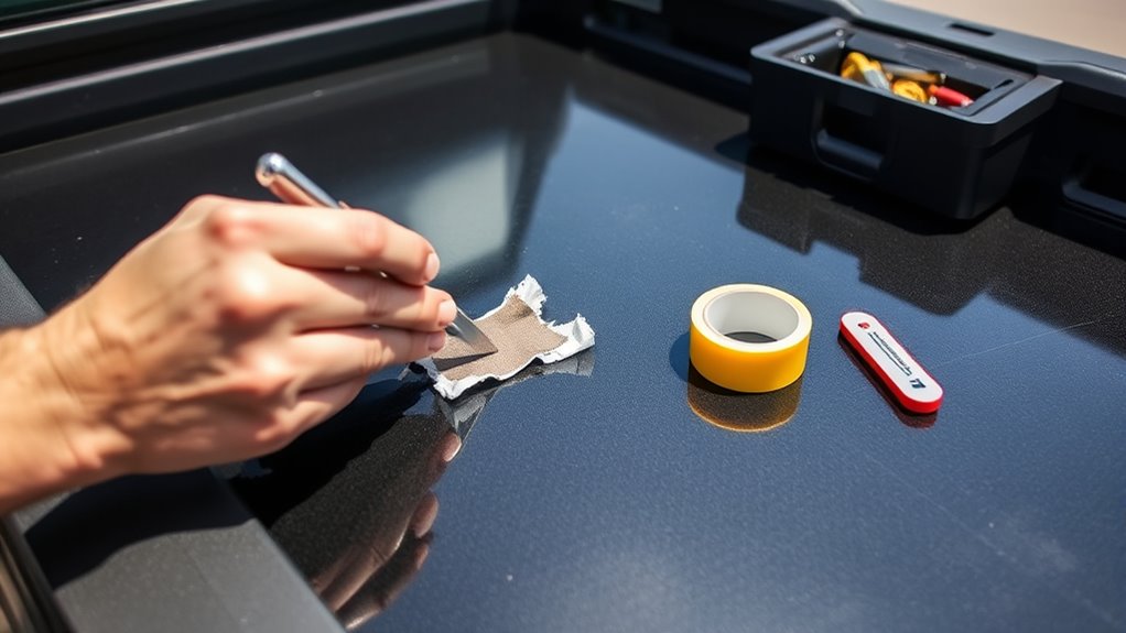 tonneau cover quick fix