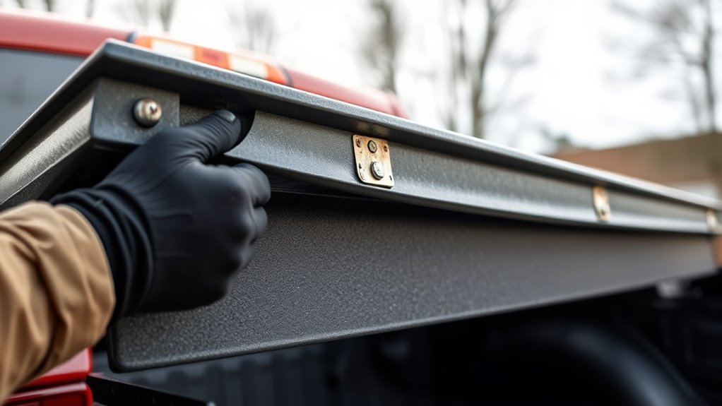 unlocking cover without tailgate